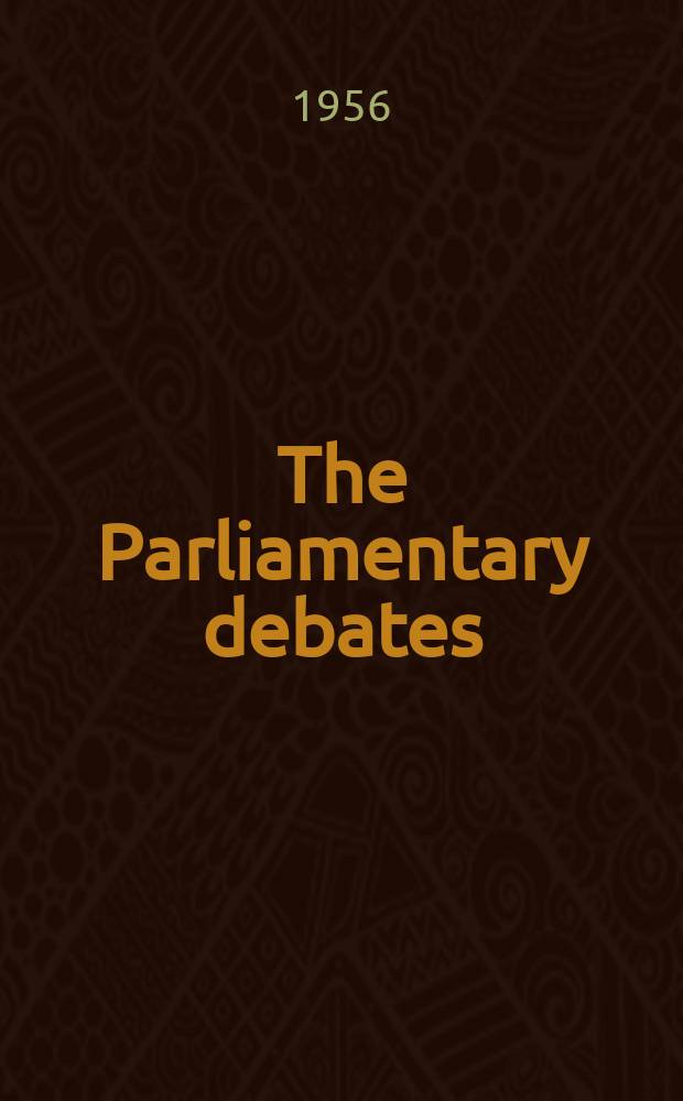 The Parliamentary debates (Hansard) : Official report ... of the ...Parliament of the United Kingdom of Great Britain and Northern Ireland. Vol.550, №128