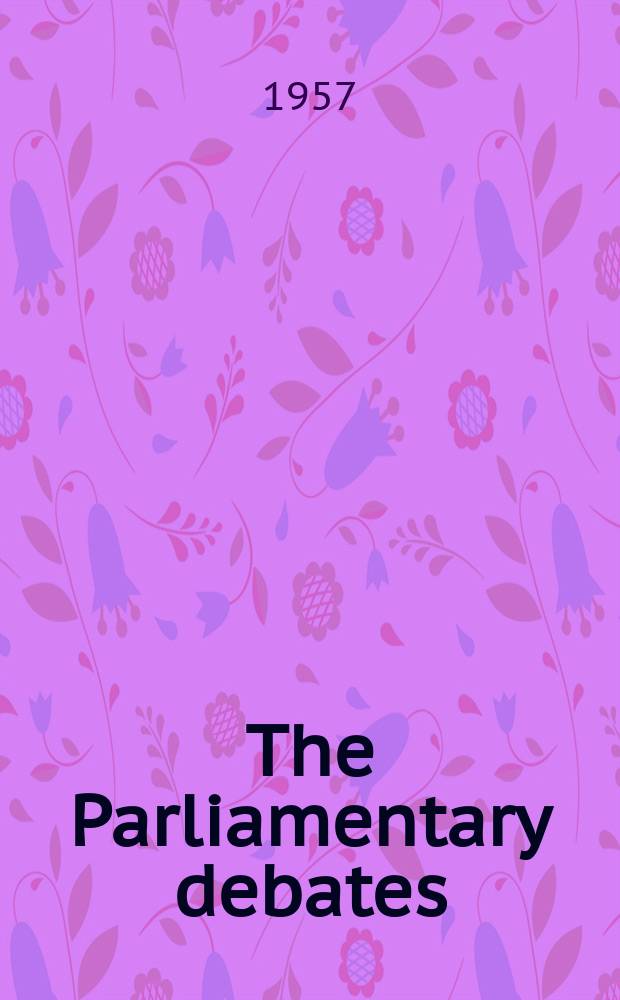 The Parliamentary debates (Hansard) : Official report ... of the ...Parliament of the United Kingdom of Great Britain and Northern Ireland. Vol.566, №66