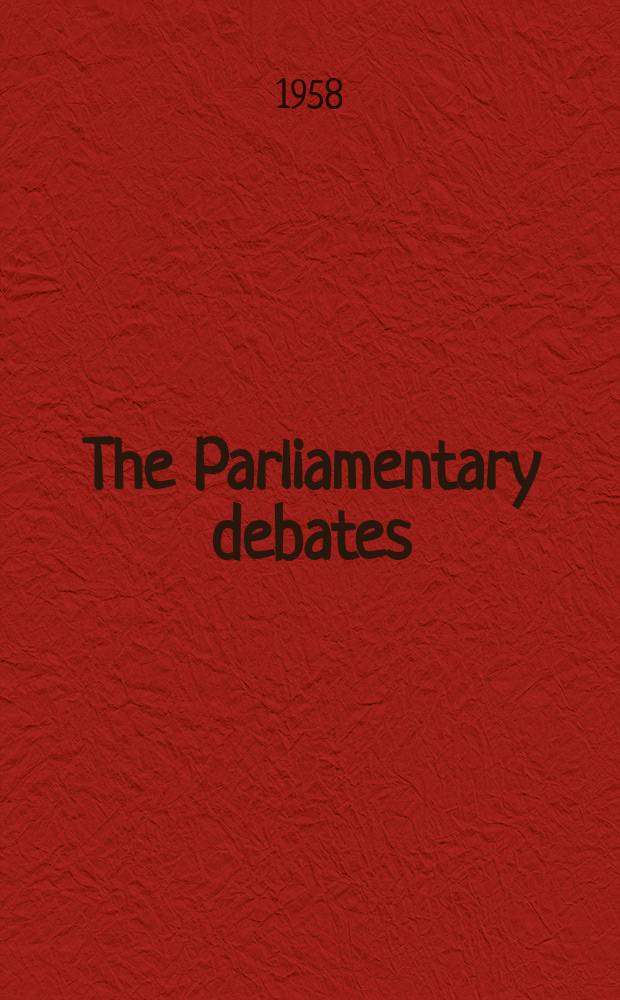 The Parliamentary debates (Hansard) : Official report ... of the ...Parliament of the United Kingdom of Great Britain and Northern Ireland. Vol.589, №118