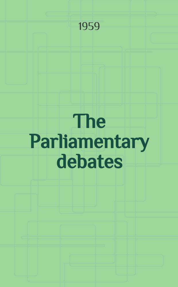 The Parliamentary debates (Hansard) : Official report ... of the ...Parliament of the United Kingdom of Great Britain and Northern Ireland. Vol.603, №93