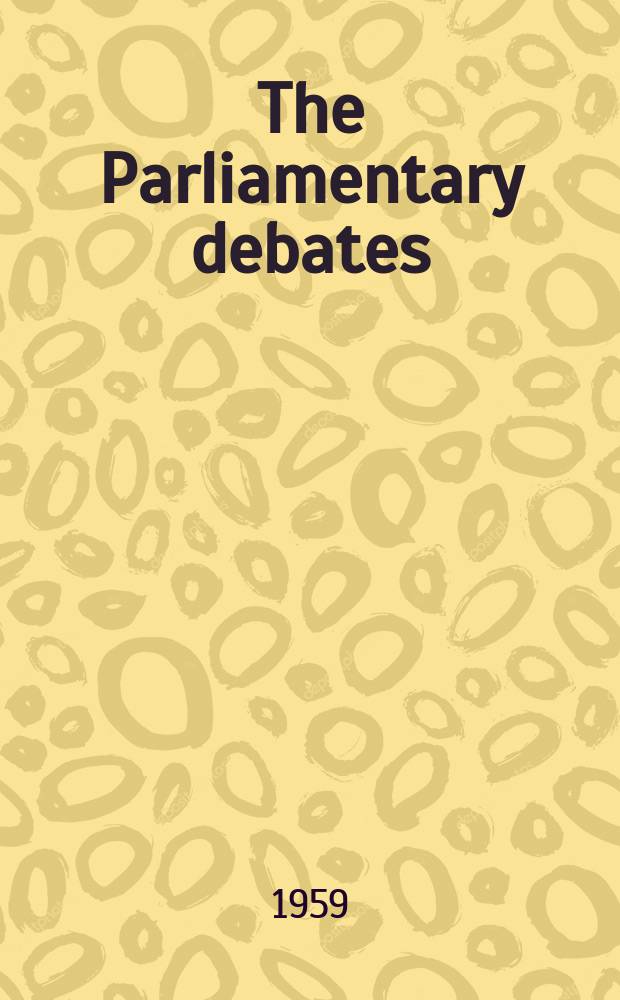 The Parliamentary debates (Hansard) : Official report ... of the ...Parliament of the United Kingdom of Great Britain and Northern Ireland. Vol.607, №131