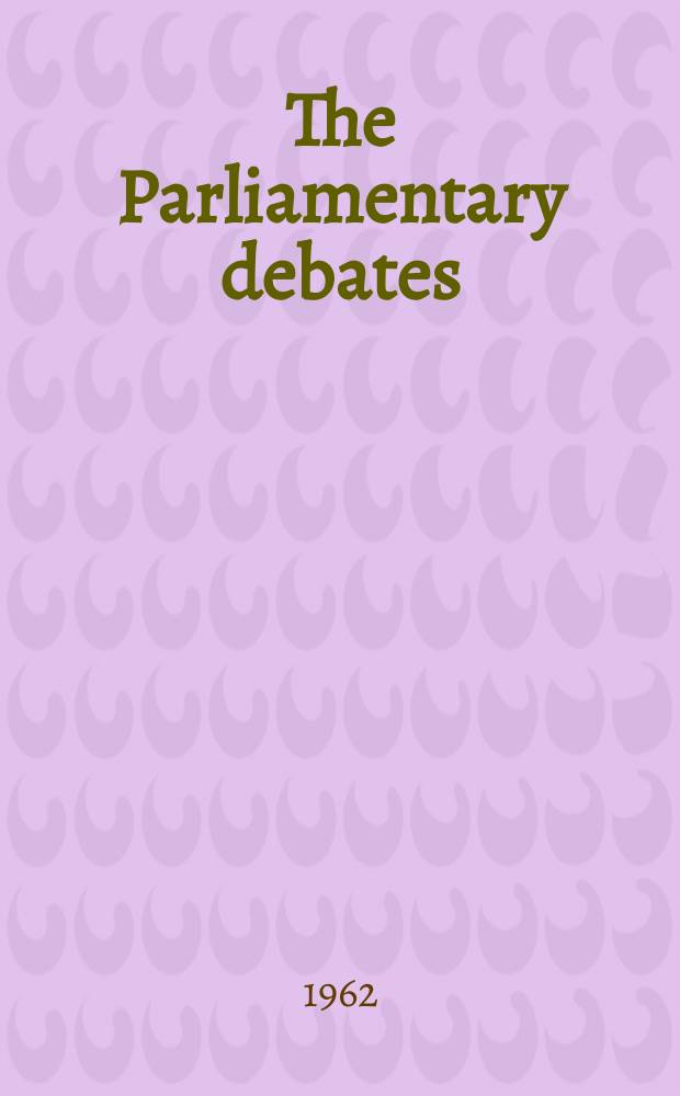 The Parliamentary debates (Hansard) : Official report ... of the ...Parliament of the United Kingdom of Great Britain and Northern Ireland. Vol.655, №70