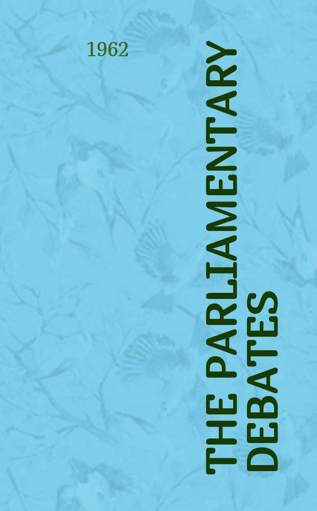 The Parliamentary debates (Hansard) : Official report ... of the ...Parliament of the United Kingdom of Great Britain and Northern Ireland. Vol.663, №151