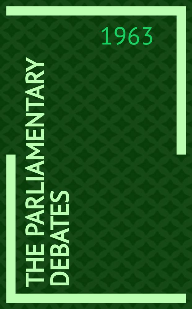 The Parliamentary debates (Hansard) : Official report ... of the ...Parliament of the United Kingdom of Great Britain and Northern Ireland. Vol.685, №17