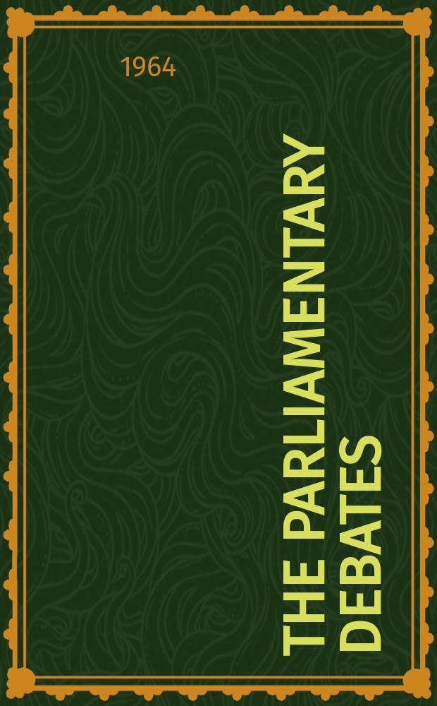 The Parliamentary debates (Hansard) : Official report ... of the ...Parliament of the United Kingdom of Great Britain and Northern Ireland. Vol.693, №94