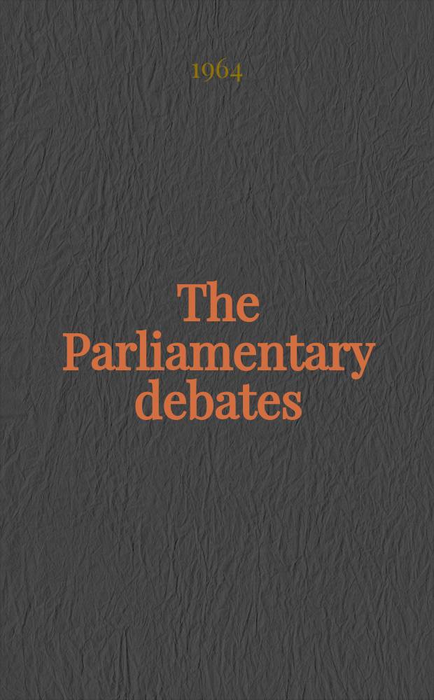 The Parliamentary debates (Hansard) : Official report ... of the ...Parliament of the United Kingdom of Great Britain and Northern Ireland. Vol.694, №101
