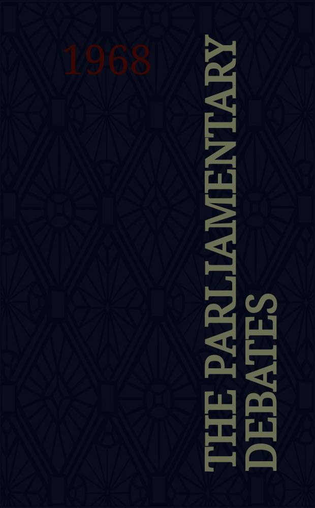 The Parliamentary debates (Hansard) : Official report ... of the ...Parliament of the United Kingdom of Great Britain and Northern Ireland. Vol.762, №100