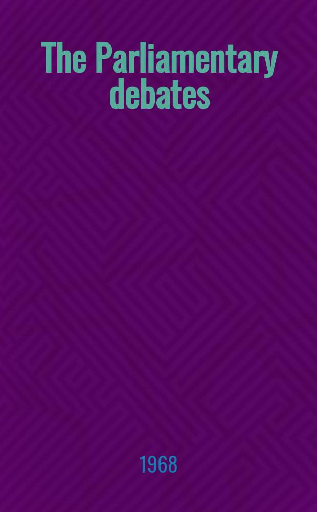 The Parliamentary debates (Hansard) : Official report ... of the ...Parliament of the United Kingdom of Great Britain and Northern Ireland. Vol.764, №116