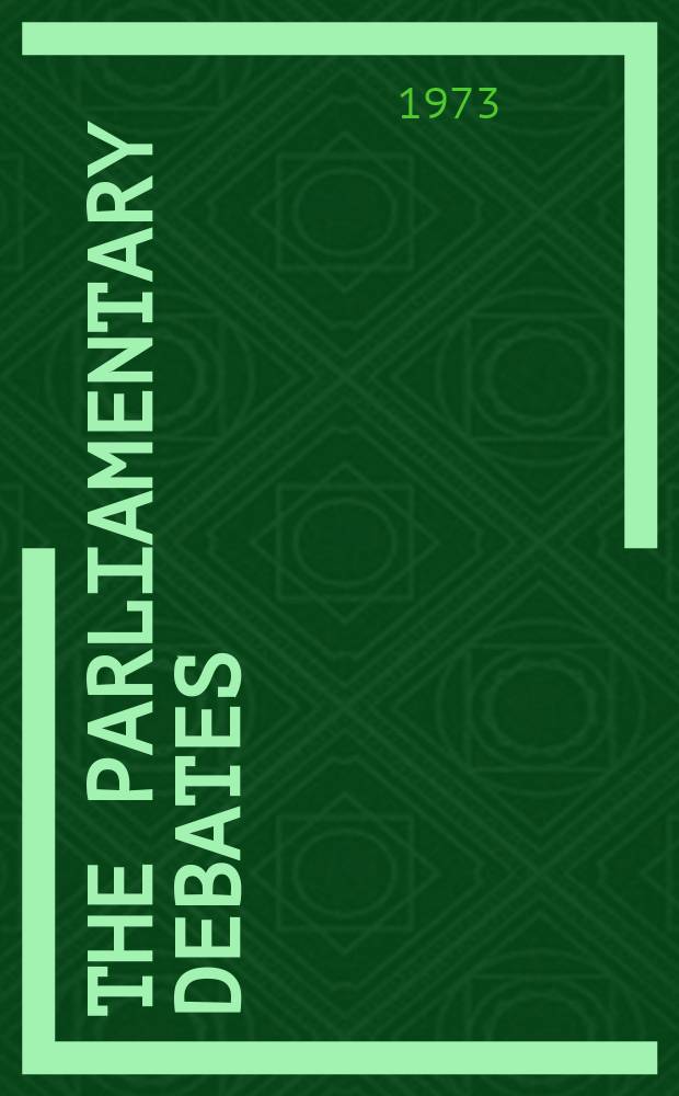 The Parliamentary debates (Hansard) : Official report ... of the ...Parliament of the United Kingdom of Great Britain and Northern Ireland. Vol.855, №101