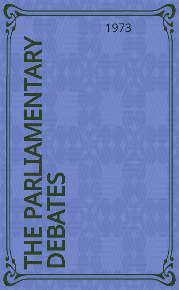 The Parliamentary debates (Hansard) : Official report ... of the ...Parliament of the United Kingdom of Great Britain and Northern Ireland. Vol.858, №137