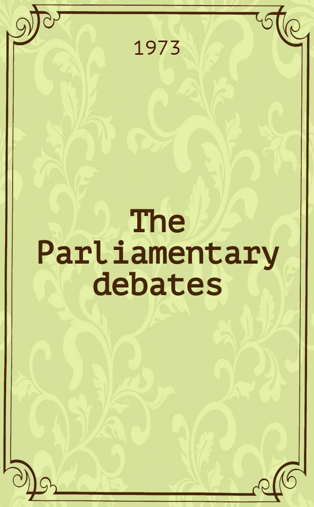 The Parliamentary debates (Hansard) : Official report ... of the ...Parliament of the United Kingdom of Great Britain and Northern Ireland. Vol.864, №17