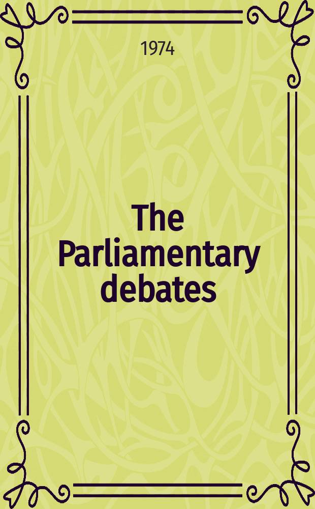 The Parliamentary debates (Hansard) : Official report ... of the ...Parliament of the United Kingdom of Great Britain and Northern Ireland. Vol.867, №49
