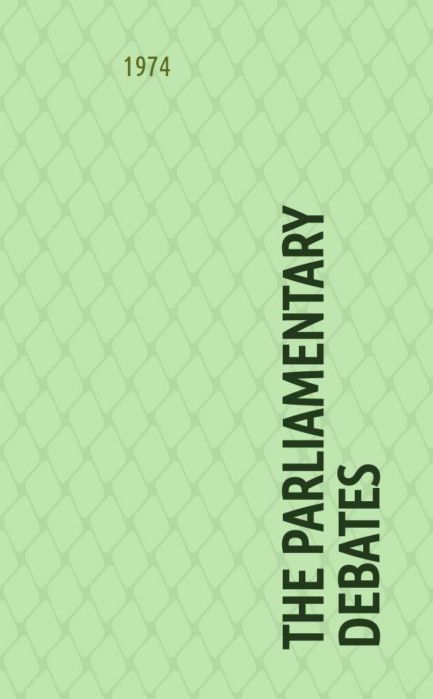 The Parliamentary debates (Hansard) : Official report ... of the ...Parliament of the United Kingdom of Great Britain and Northern Ireland. Vol.876, №66