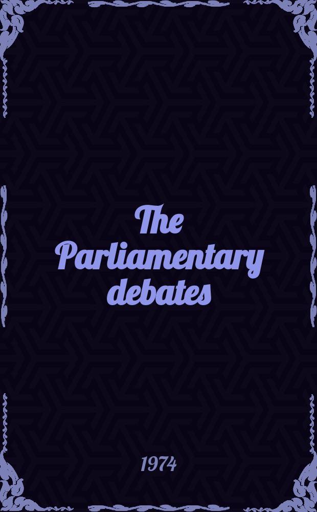The Parliamentary debates (Hansard) : Official report ... of the ...Parliament of the United Kingdom of Great Britain and Northern Ireland. Vol.881, №16