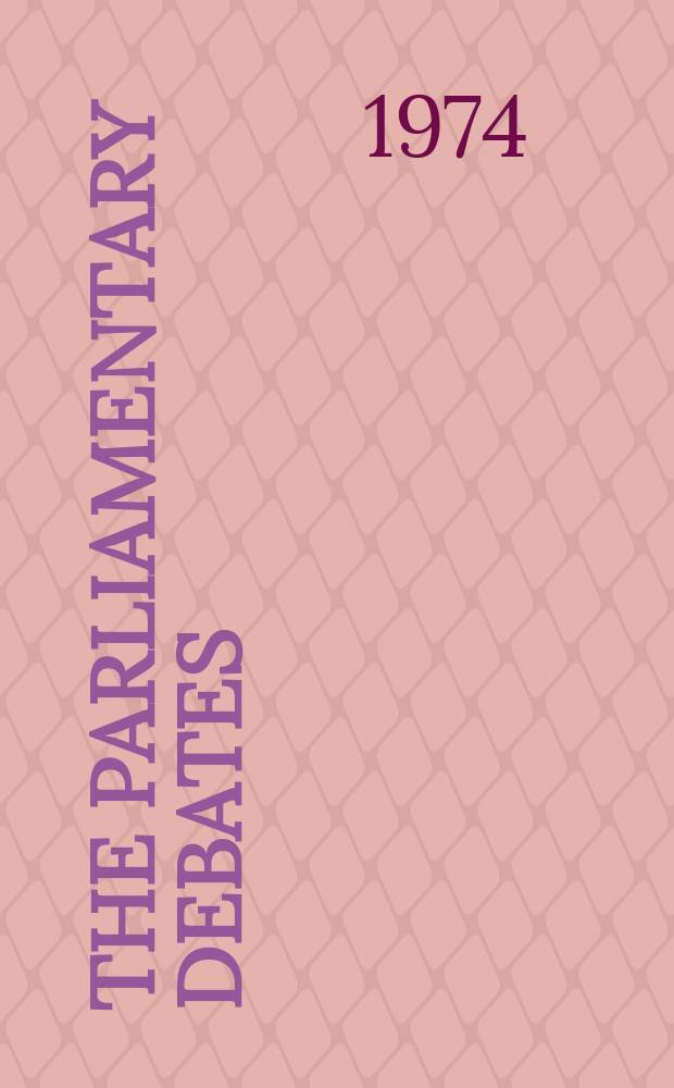 The Parliamentary debates (Hansard) : Official report ... of the ...Parliament of the United Kingdom of Great Britain and Northern Ireland. Vol.883, №37