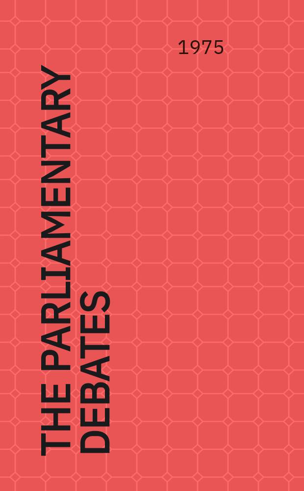 The Parliamentary debates (Hansard) : Official report ... of the ...Parliament of the United Kingdom of Great Britain and Northern Ireland. Vol.886, №70