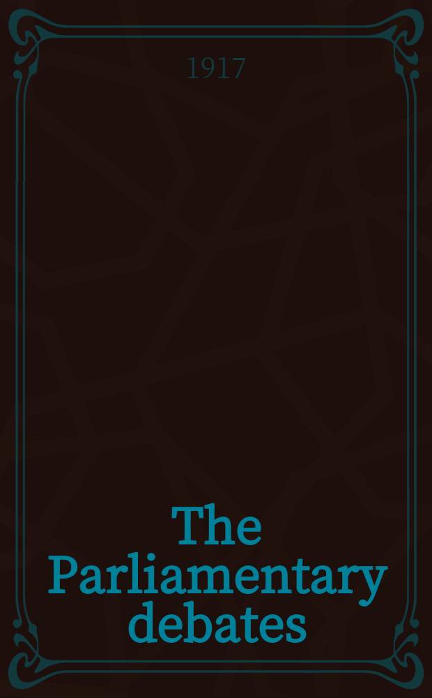 The Parliamentary debates (Hansard) : Official report ... of the ...Parliament of the United Kingdom of Great Britain and Northern Ireland. Vol.91, №16