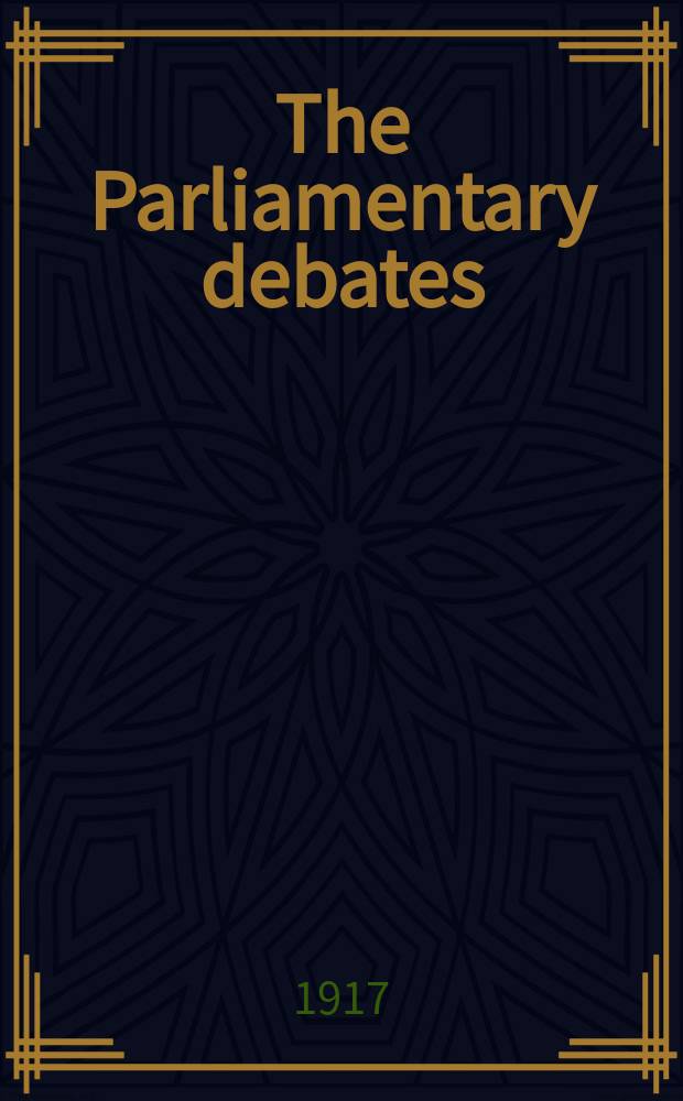 The Parliamentary debates (Hansard) : Official report ... of the ...Parliament of the United Kingdom of Great Britain and Northern Ireland. Vol.92, №44