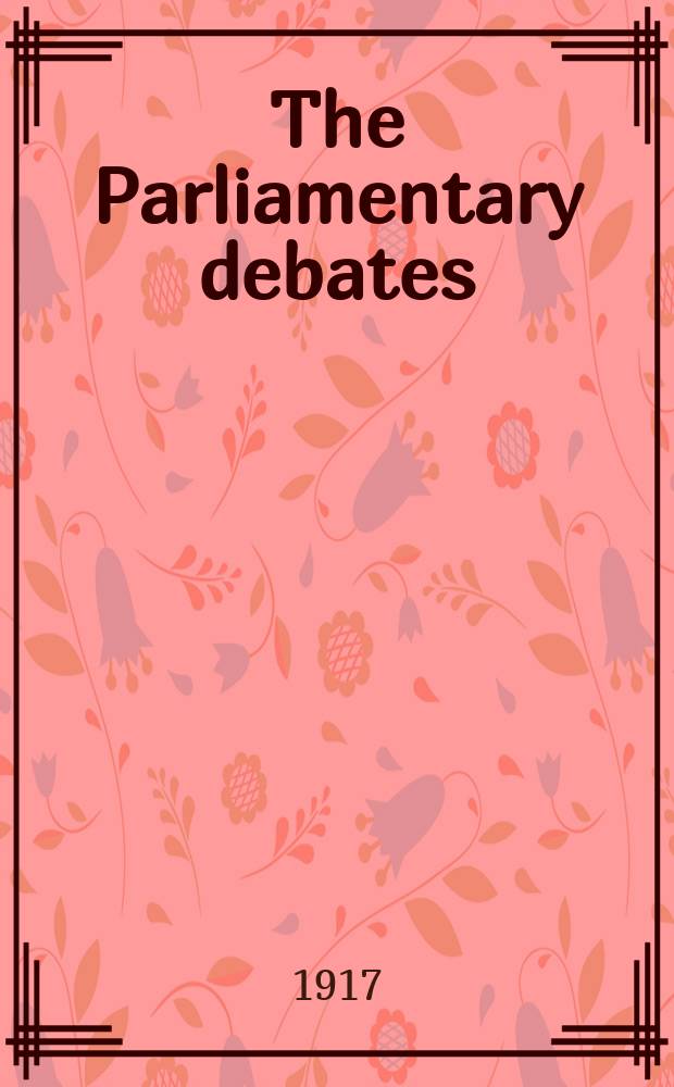 The Parliamentary debates (Hansard) : Official report ... of the ...Parliament of the United Kingdom of Great Britain and Northern Ireland. Vol.94, №71