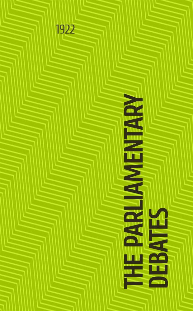 The Parliamentary debates (Hansard) : Official report ... of the ...Parliament of the United Kingdom of Great Britain and Northern Ireland. Vol.151, №20