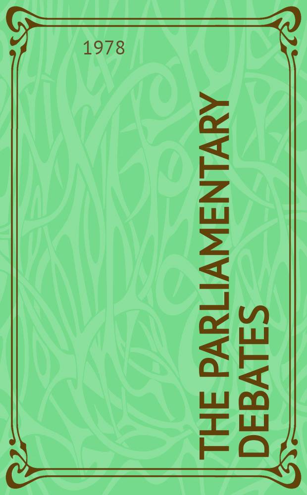 The Parliamentary debates (Hansard) : Official report ... of the ...Parliament of the United Kingdom of Great Britain and Northern Ireland. Vol.942, №41