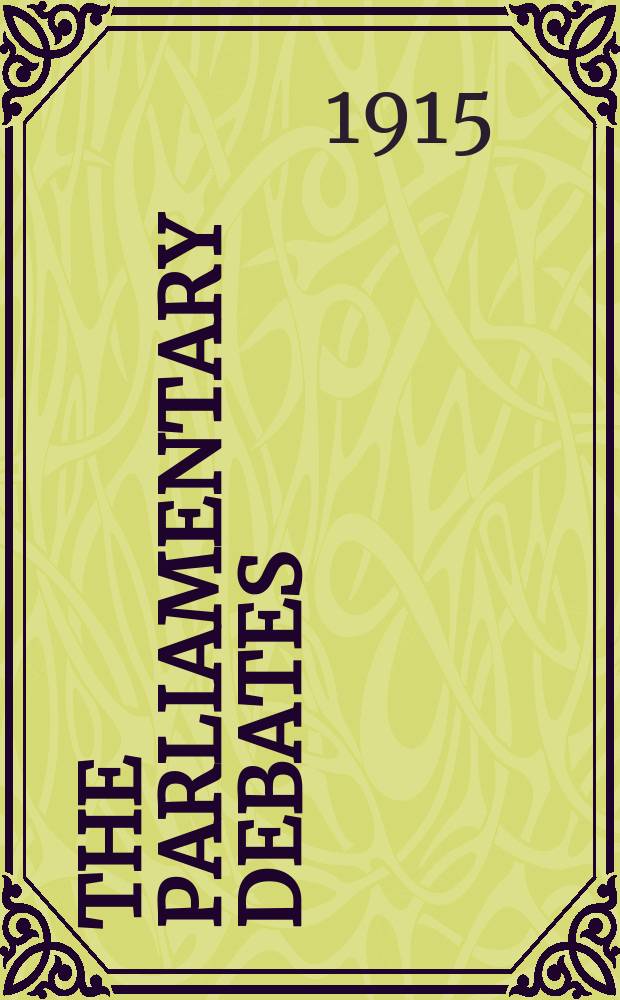 The Parliamentary debates (Hansard) : Official report ... of the ...Parliament of the United Kingdom of Great Britain and Northern Ireland. Vol.70, №30