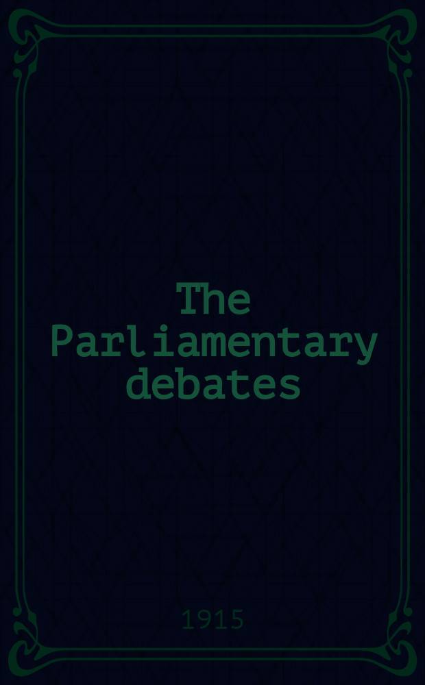 The Parliamentary debates (Hansard) : Official report ... of the ...Parliament of the United Kingdom of Great Britain and Northern Ireland. Vol.71, №48