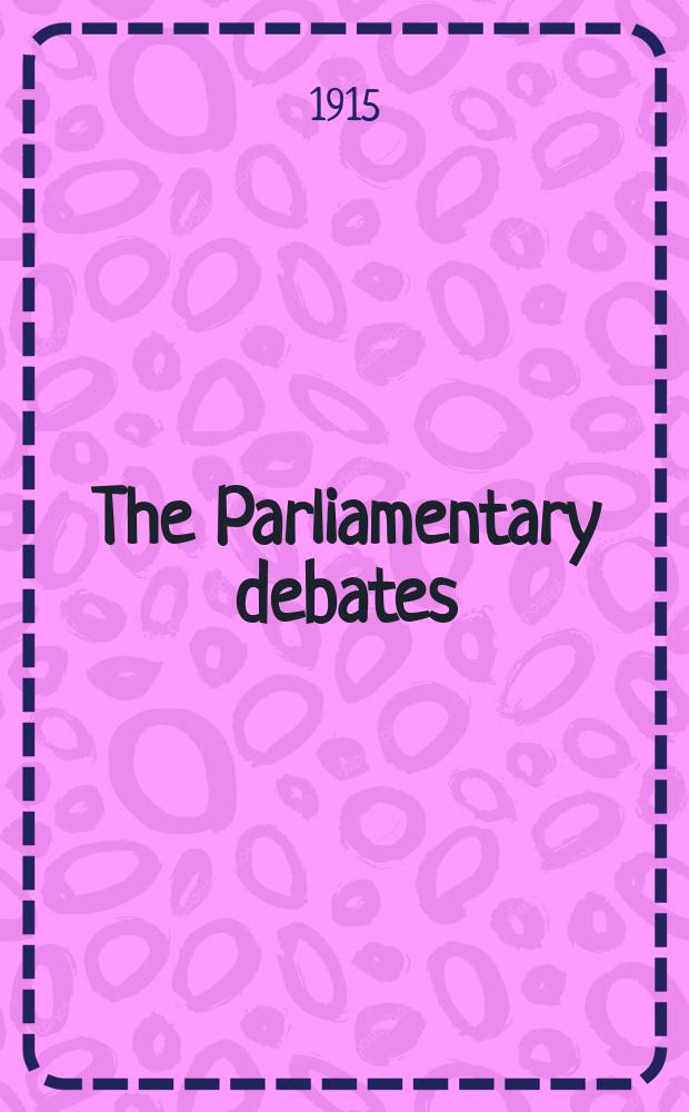 The Parliamentary debates (Hansard) : Official report ... of the ...Parliament of the United Kingdom of Great Britain and Northern Ireland. Vol.71, №51