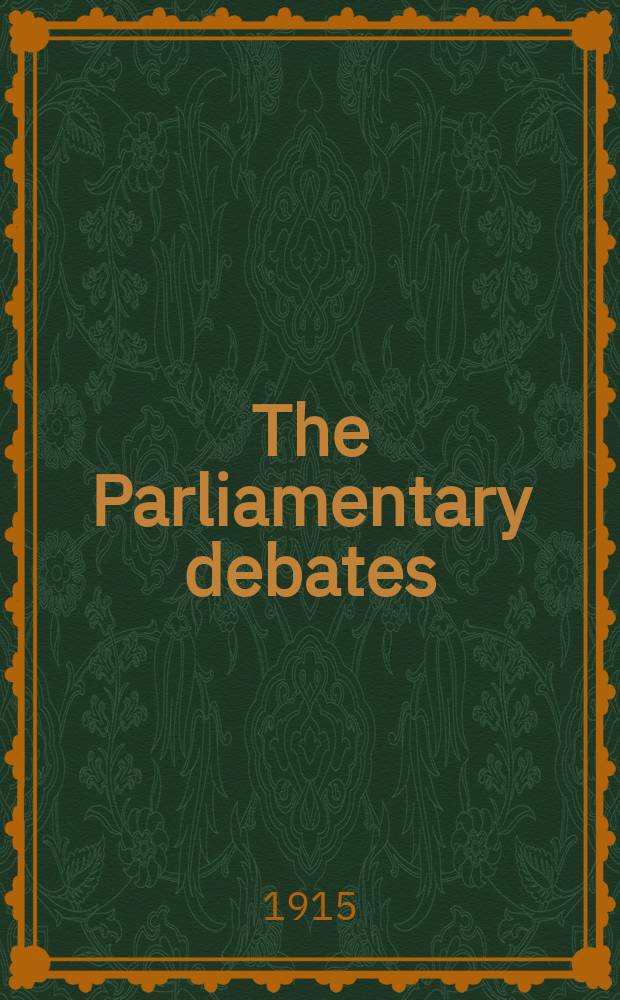The Parliamentary debates (Hansard) : Official report ... of the ...Parliament of the United Kingdom of Great Britain and Northern Ireland. Vol.71, №53