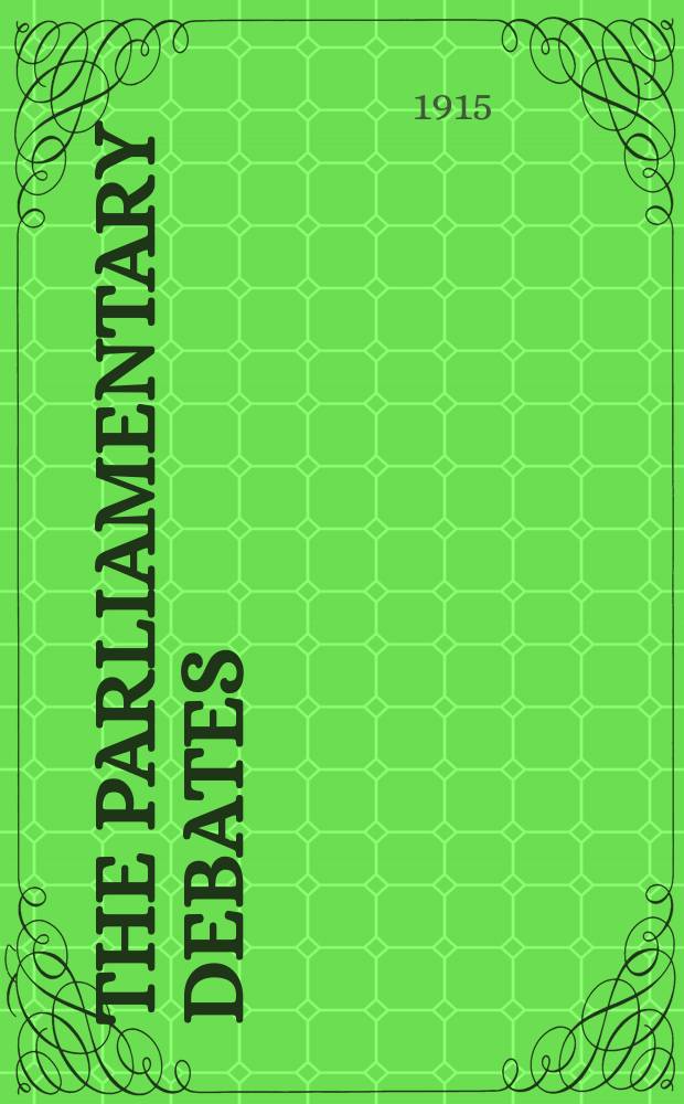 The Parliamentary debates (Hansard) : Official report ... of the ...Parliament of the United Kingdom of Great Britain and Northern Ireland. Vol.74, №98