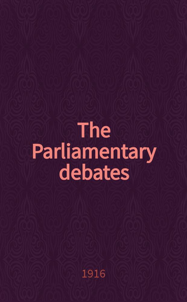 The Parliamentary debates (Hansard) : Official report ... of the ...Parliament of the United Kingdom of Great Britain and Northern Ireland. Vol.83, №55