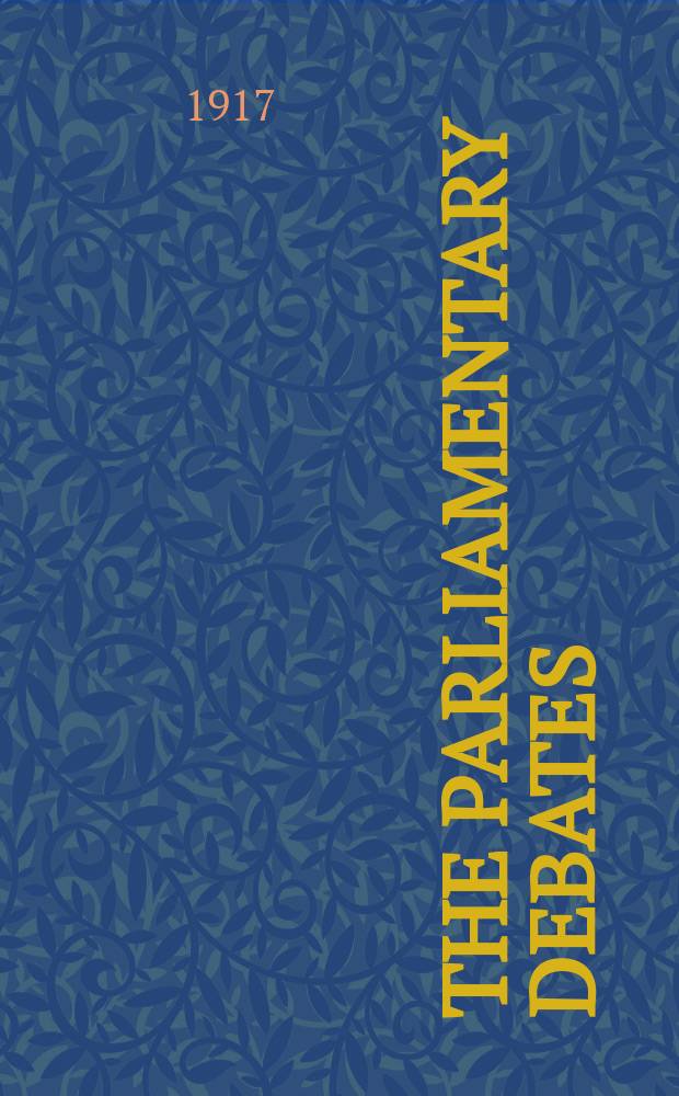 The Parliamentary debates (Hansard) : Official report ... of the ...Parliament of the United Kingdom of Great Britain and Northern Ireland. Vol.97, №119