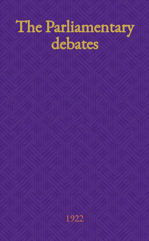 The Parliamentary debates (Hansard) : Official report ... of the ...Parliament of the United Kingdom of Great Britain and Northern Ireland. Vol.150, №14