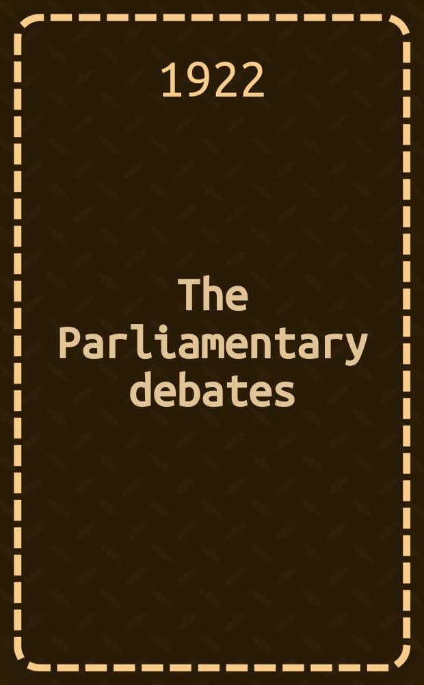The Parliamentary debates (Hansard) : Official report ... of the ...Parliament of the United Kingdom of Great Britain and Northern Ireland. Vol.155, №80