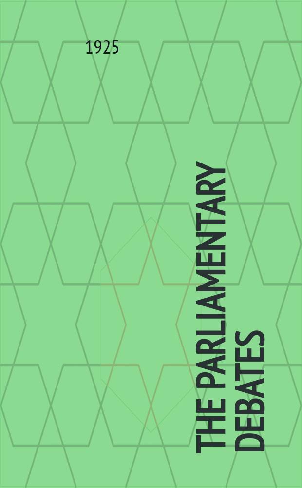The Parliamentary debates (Hansard) : Official report ... of the ...Parliament of the United Kingdom of Great Britain and Northern Ireland. Vol.181, №31