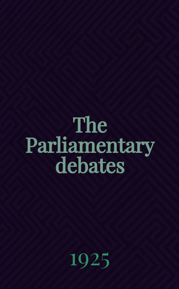 The Parliamentary debates (Hansard) : Official report ... of the ...Parliament of the United Kingdom of Great Britain and Northern Ireland. Vol.187, №113