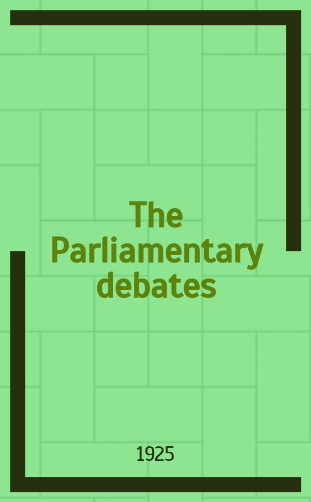 The Parliamentary debates (Hansard) : Official report ... of the ...Parliament of the United Kingdom of Great Britain and Northern Ireland. Vol.188, №124