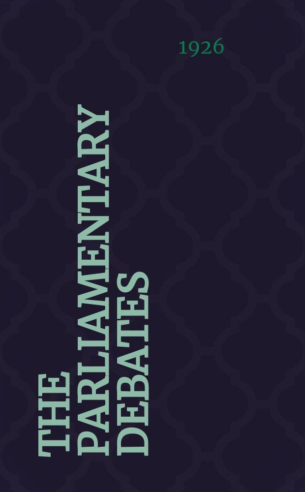 The Parliamentary debates (Hansard) : Official report ... of the ...Parliament of the United Kingdom of Great Britain and Northern Ireland. Vol.194, №50