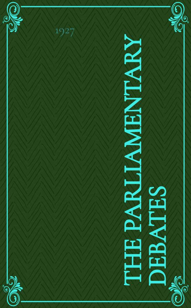 The Parliamentary debates (Hansard) : Official report ... of the ...Parliament of the United Kingdom of Great Britain and Northern Ireland. Vol.204, №31