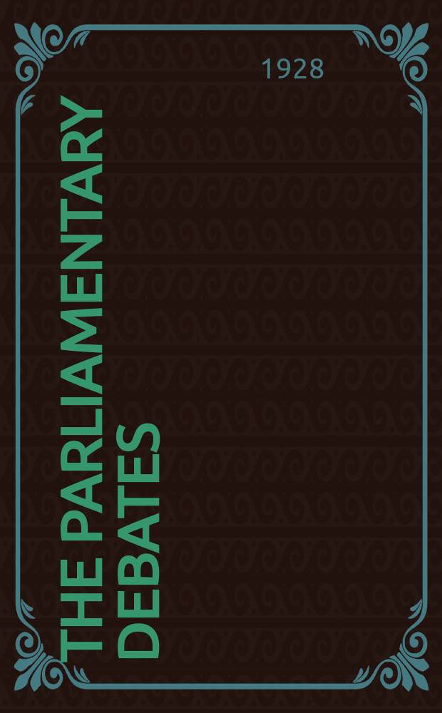 The Parliamentary debates (Hansard) : Official report ... of the ...Parliament of the United Kingdom of Great Britain and Northern Ireland. Vol.223, №16