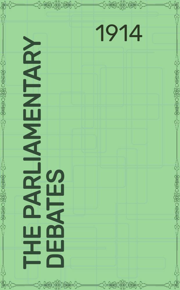 The Parliamentary debates (Hansard) : Official report ... of the ...Parliament of the United Kingdom of Great Britain and Northern Ireland. Vol.46, №188