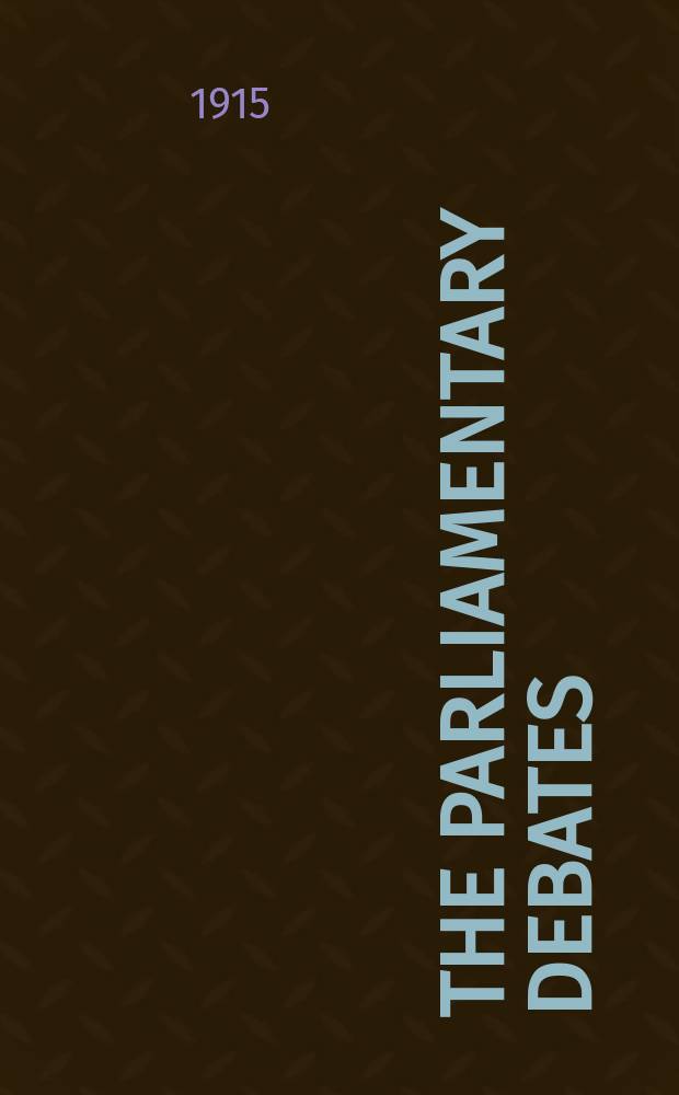 The Parliamentary debates (Hansard) : Official report ... of the ...Parliament of the United Kingdom of Great Britain and Northern Ireland. Vol.70, №31