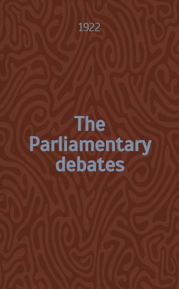 The Parliamentary debates (Hansard) : Official report ... of the ...Parliament of the United Kingdom of Great Britain and Northern Ireland. Vol.154, №66