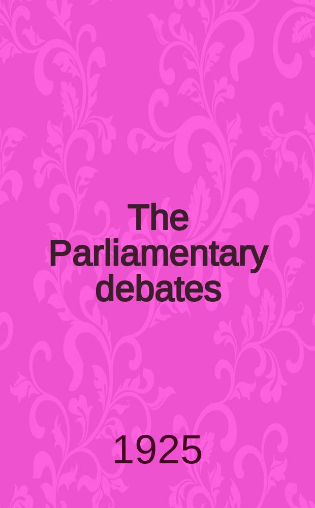 The Parliamentary debates (Hansard) : Official report ... of the ...Parliament of the United Kingdom of Great Britain and Northern Ireland. Vol.180, №13