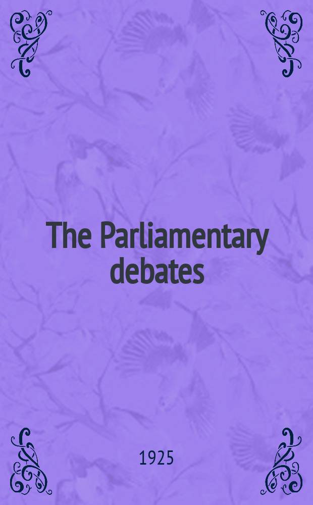 The Parliamentary debates (Hansard) : Official report ... of the ...Parliament of the United Kingdom of Great Britain and Northern Ireland. Vol.180, №22