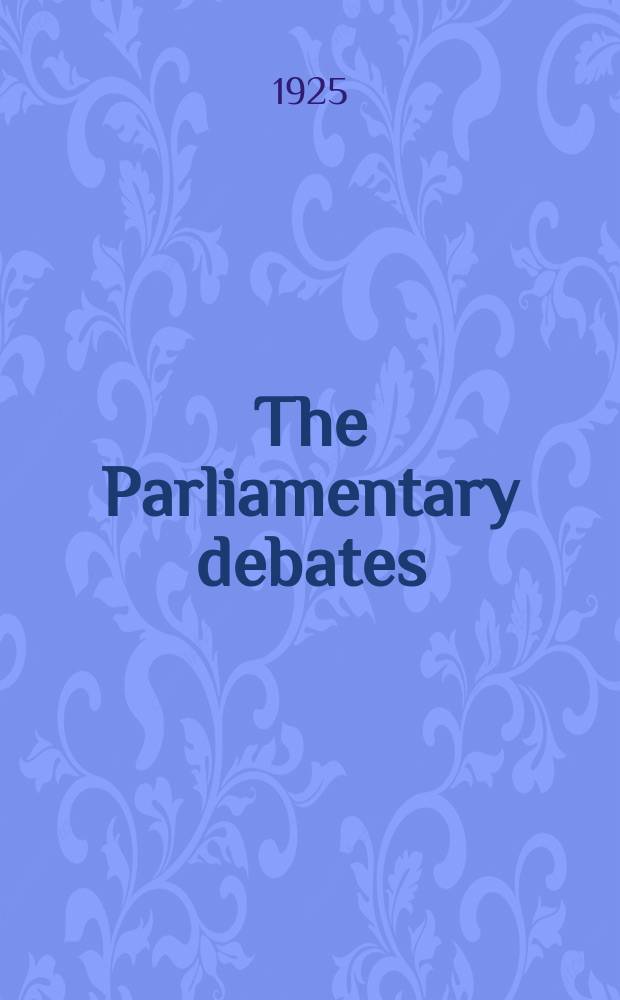 The Parliamentary debates (Hansard) : Official report ... of the ...Parliament of the United Kingdom of Great Britain and Northern Ireland. Vol.182, №54
