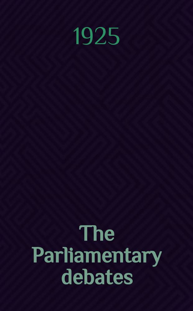 The Parliamentary debates (Hansard) : Official report ... of the ...Parliament of the United Kingdom of Great Britain and Northern Ireland. Vol.188, №123