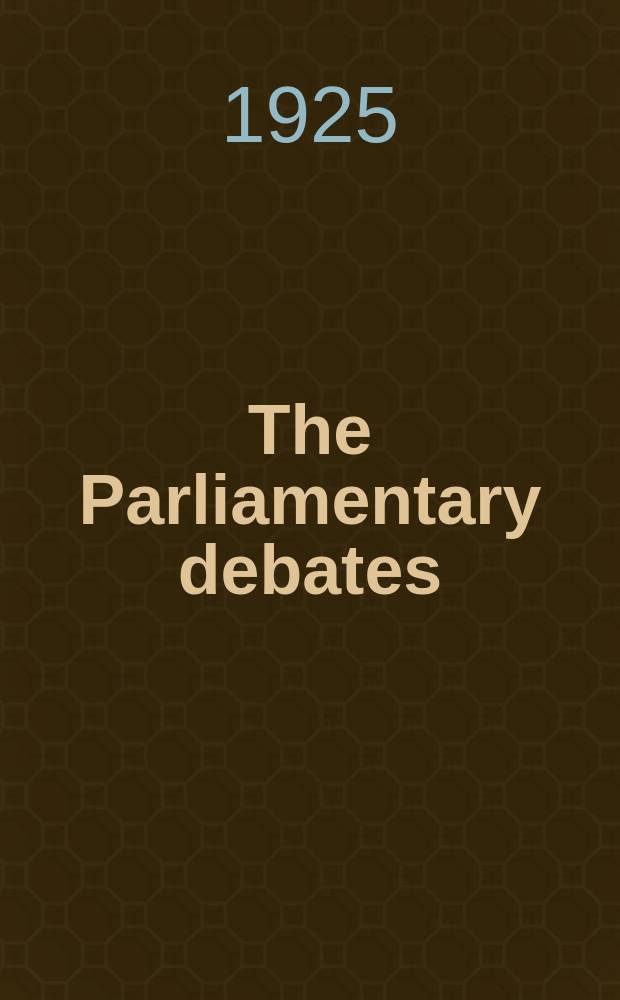 The Parliamentary debates (Hansard) : Official report ... of the ...Parliament of the United Kingdom of Great Britain and Northern Ireland. Vol.188, №129