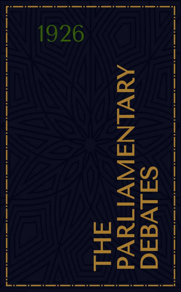 The Parliamentary debates (Hansard) : Official report ... of the ...Parliament of the United Kingdom of Great Britain and Northern Ireland. Vol.198, №117