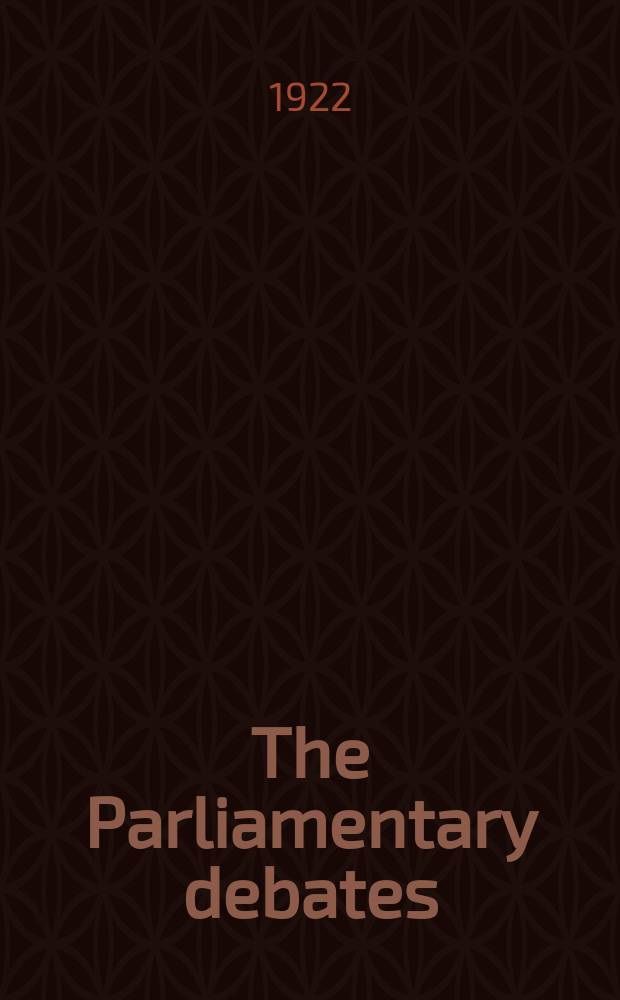 The Parliamentary debates (Hansard) : Official report ... of the ...Parliament of the United Kingdom of Great Britain and Northern Ireland. Vol.159, №6
